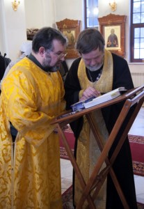 Божественная литургия в Свято-Алексиевском женском монастыре г. Саратова