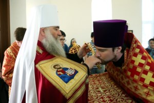 Всенощное бдение в храме во имя святого апостола и евангелиста Иоанна Богослова г.Саратова
