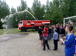 В лагере «Солнечный» прошел День МЧС