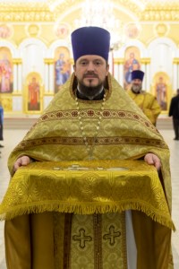 Великое освящение храма во имя святителя Спиридона Тримифунтского г. Саратова и первая Божественная литургия в новоосвященном храме