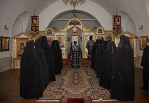 Монашеский постриг в Спасо-Преображенском мужском монастыре г.Саратова