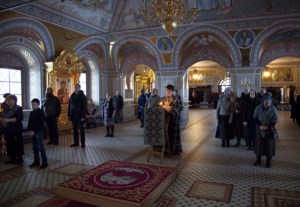 Пассия в Свято-Троицком кафедральном соборе г.Саратова