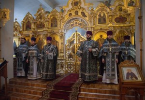 Литургия Преждеосвященных Даров в храме Покрова Пресвятой Богородицы г. Покровска (Энгельса)