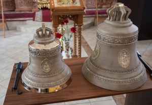 Освящены колокола саратовского храма во имя святых мучеников Адриана и Наталии