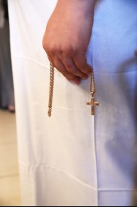 Крещальная литургия в Свято-Троицком соборе Саратова