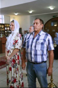 Всенощное бдение в храме в честь Казанской иконы Божией Матери г.Саратова