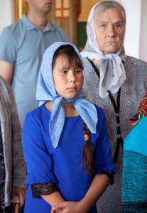 Божественная литургия в Свято-Успенском храме пос. Возрождение Хвалынского района