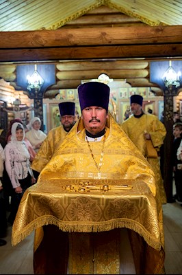 Митрополит Лонгин совершил Великое освящение храма Преображения Господня р.п. Соколовый