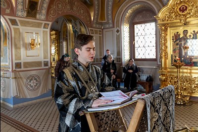 Пассия в Свято-Троицком кафедральном соборе г. Саратова