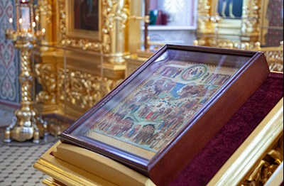 Всенощное бдение в Свято-Троицком кафедральном соборе г. Саратова