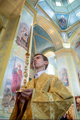 Всенощное бдение в храме Покрова Пресвятой Богородицы г. Саратова