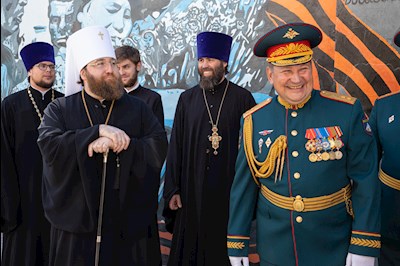 Митрополит Игнатий посетил церемонию выпуска офицеров ВВИМО