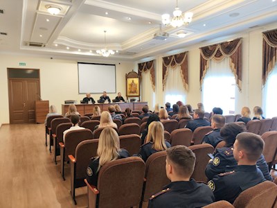 В семинарии прошла лекция для сотрудников УФСИН