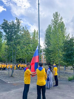 В лагере «Солнечный» прошло открытие третьей смены