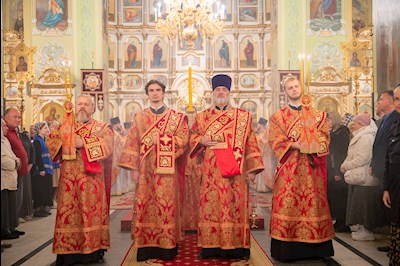 В Саратове встретили мощи святого великомученика Георгия Победоносца