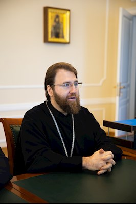 Митрополит Игнатий встретился с начальником Саратовского высшего артиллерийского командного училища