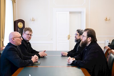 Митрополит Игнатий встретился с представителями Евангелическо-Лютеранской общины