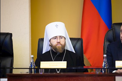 Митрополит Игнатий принял участие в заседании Совета по взаимодействию с национальными и религиозными объединениями
