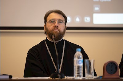 Митрополит Игнатий принял участие в защите выпускных квалификационных работ магистров в СПДС