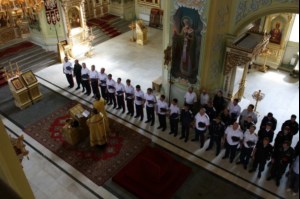 Казаки приняли присягу в Покровском храме