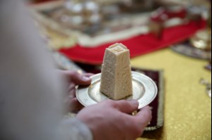 Божественная литургия в храме во имя Всех Святых, в земле Российской просиявших, г.Саратова