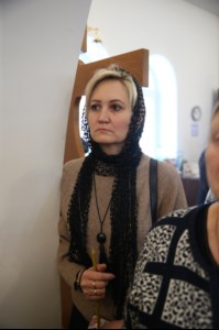 Божественная литургия в храме святителя Иоанна Златоуста в п. Зональный г.Саратова