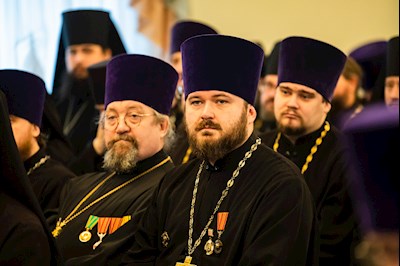 Митрополит Игнатий возглавил ежегодное Епархиальное собрание духовенства Саратовской епархии
