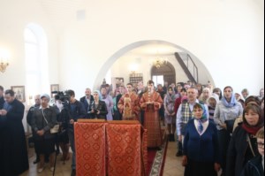 Великое освящение храма святой великомученицы Екатерины г. Саратова и Божественная литургия в новоосвященном храме