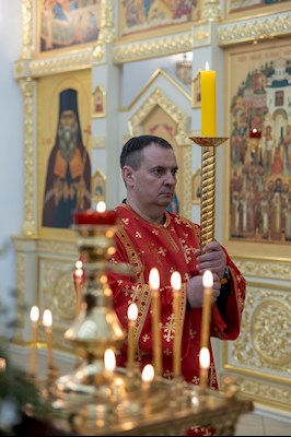 Встреча ковчега с мощами мученицы Татианы