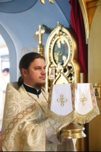 Крещальная литургия в Свято-Троицком кафедральном соборе г.Саратова