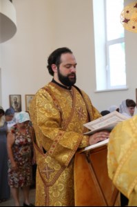 Великое освящение храма в честь святого благоверного князя Михаила Черниговского и боярина его Феодора г. Саратова
