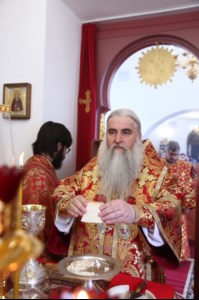 Великое освящение храма святой великомученицы Екатерины г. Саратова и Божественная литургия в новоосвященном храме