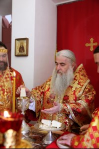 Великое освящение храма святой великомученицы Екатерины г. Саратова и Божественная литургия в новоосвященном храме