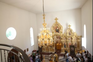 Великое освящение храма в честь святого благоверного князя Михаила Черниговского и боярина его Феодора г. Саратова