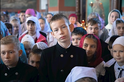 Митрополит Игнатий совершил Божественную литургию в Крестовоздвиженском храме г. Хвалынска