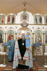 Божественная литургия в храме в честь Покрова Пресвятой Богородицы р.п. Новые Бурасы