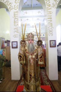 Божественная литургия в храме во имя мучениц Веры, Надежды, Любови и матери их Софии поселка Светлый Татищевского района