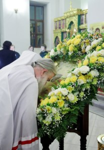 Всенощное бдение в Свято-Никольском мужском монастыре г. Саратова