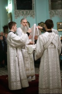 В праздник Крещения Господня Митрополит Лонгин совершил Божественную литургию и Чин Великого освящения воды
