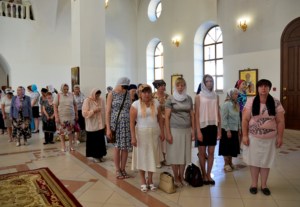 Всенощное бдение в храме в честь Рождества Христова г. Саратова
