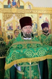 Божественная литургия в храме блаженной Ксении Петербургской г. Саратова на территории ИТК УШ-382/33