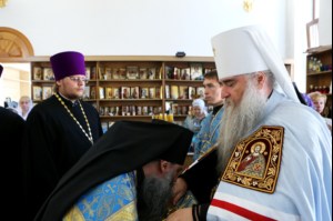 Божественная литургия в Свято-Алексиевском женском монастыре г. Саратова