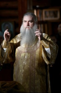 Божественная литургия в храме в честь Сретения Господня г. Саратова