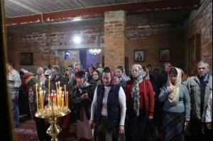 Престольный праздник в саратовском храме во имя преподобного Сергия Радонежского