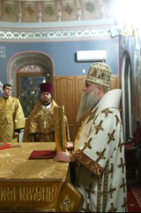 Божественная литургия в Свято-Троицком кафедральном соборе г.Саратова