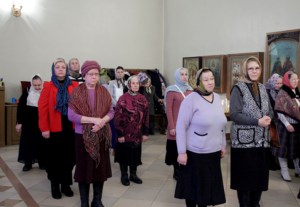 Всенощное бдение в Благовещенском храме г. Вольска