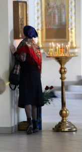 Великое повечерие с чтением канона преподобного Андрея Критского в Свято-Троицком кафедральном соборе г. Вольска