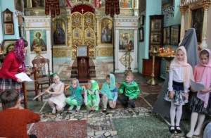 Пасхальный праздник в воскресной школе Духосошественского храма