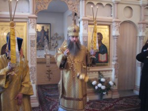 Божественная литургия в храме во имя Святого Пророка Божия Илии г. Саратова