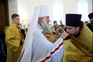 Всенощное бдение в храме во имя апостола и евангелиста Иоанна Богослова г.Саратова